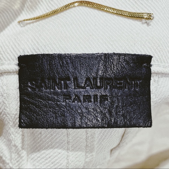 White saint Laurent denim - Picture 6 of 9